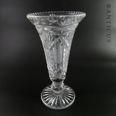 Good Quality Crystal Trumpet Vase