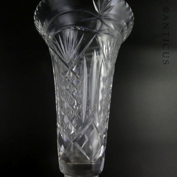 Good Quality Crystal Trumpet Vase