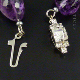 Polished Amethyst Chunks Necklace.