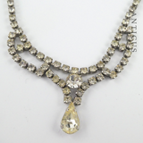 Vintage Crystal Necklace.