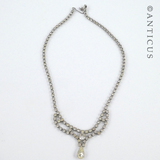 Vintage Crystal Necklace.
