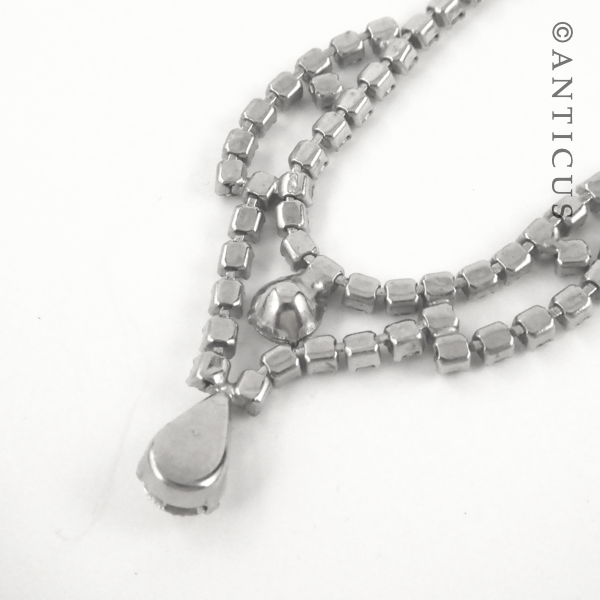 Vintage Crystal Necklace.