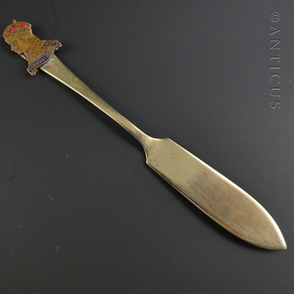 1937 Coronation Butter Spreader