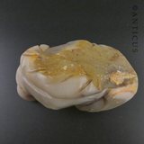 Chinese Soapstone Seal, Lohan Monk.