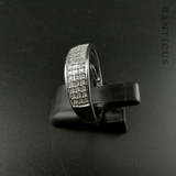 Diamond and Silver Ring.