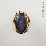 Opal and Gold Vintage Ring.