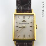 18ct Gold Jaeger-Le Coultre Ladies Watch.