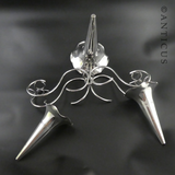 Large Silver Plate Epergne.