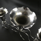 Large Silver Plate Epergne.