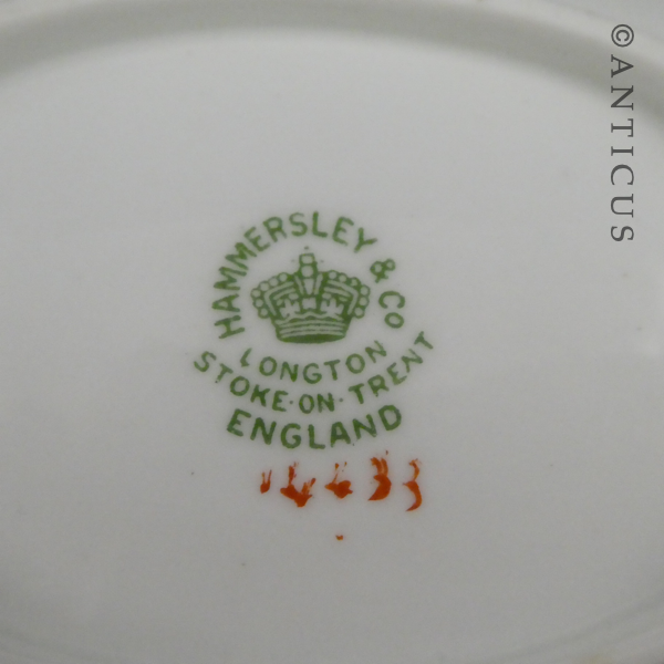 Vintage Hammersley Small Gilded Dish.