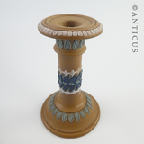 Doulton Lambeth Candlestick, Antique.