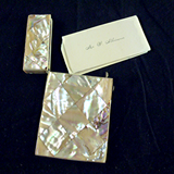 Mother of Pearl Calling Card Case.