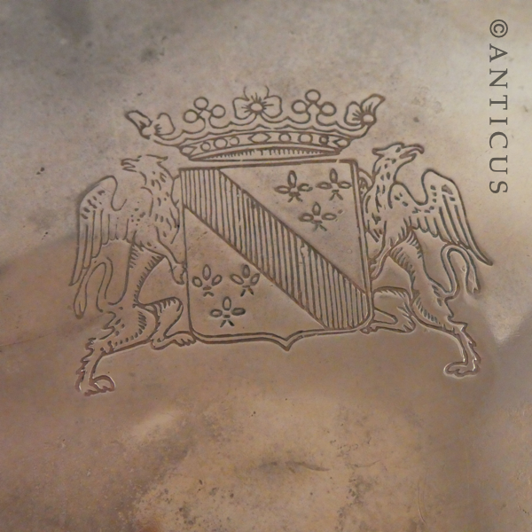 Copper Lidded Dish.
