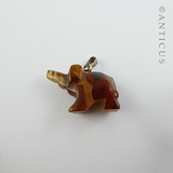 Tiny Elephant Pendant.