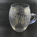 Lustre Glass Victorian Mug, 1887.