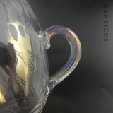 Lustre Glass Victorian Mug, 1887.