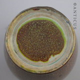 Drip or Speckle Glaze Jar Vase.