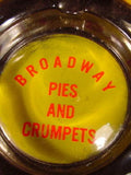 Advertising Ashtray, Pies and Crumpets.