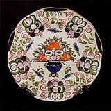 19th Century Staffordshire Plate, Imari Colours.