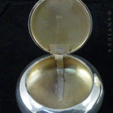 Silver Edwardian Snuff Pot, 1905.