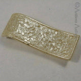 Dress Clip, Czech, Pearly Art Deco Style.