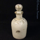 Porcelain French Perfume Bottle, Circa 1900.