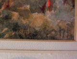 Late 1800s Watercolour, Frank Wright Mountain Scene.