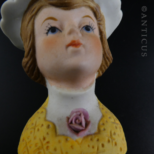 Head Vase, Vintage.