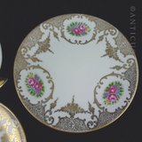 Bavarian Porcelain Trio, Beautiful Shape.