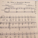 Three Sheet Music Items, for Piano.