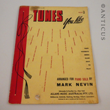 Three Sheet Music Items, for Piano.