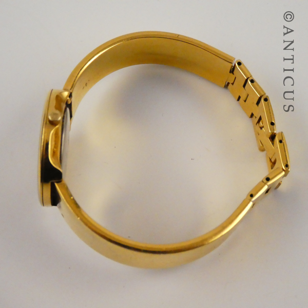 Montre Femme Michel Herbelin Paris - Boîtier Et Bracelet Plaqué Or, Mouvement Quartz, Occasion Luxe