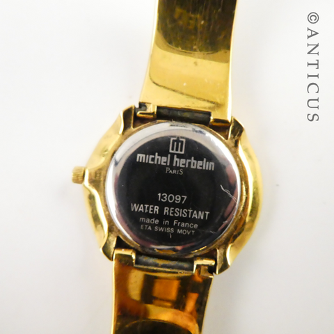 Designer Watch Michel Herbelin Paris. Anticus Antiques