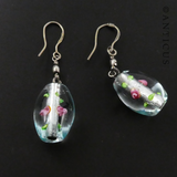 Venetian Glass Drop Earrings.