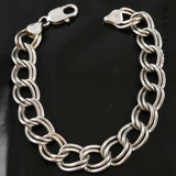 Sterling Silver Chain Bracelet.