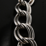 Sterling Silver Chain Bracelet.