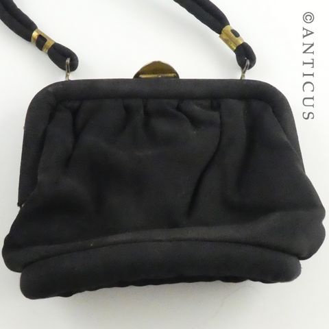 Small Evening Bag Solid Base. Anticus Antiques