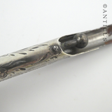 Rare Dip Pen, Longmore Patent, Silver and MOP.