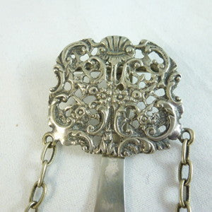 Indian Silver Chatelaine for Scissors.