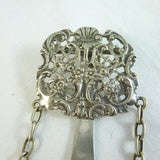 Indian Silver Chatelaine for Scissors.