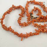Antique Coral Twig Necklace.