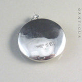 Australian Colonial Silver Locket, Emu Mark.