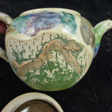 Sumidagawa, Iga Ware Teapot.