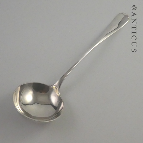 Early 20th Century Soup Ladle,  Silver Plate.