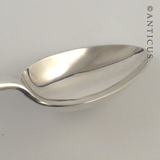 Early 20th Century Silver Plated Pie or Basting Spoon.