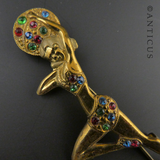Art Deco Costume Brooch of Salome, the Dancer.