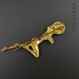 Art Deco Costume Brooch of Salome, the Dancer.
