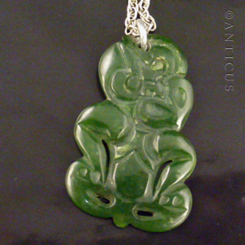 Jade 2025 tiki necklace