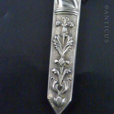 French Silver Chatelaine Needle Case.