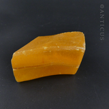 Small Piece of Kauri Gum, Honey Colour.